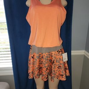 Tennis skirt and top